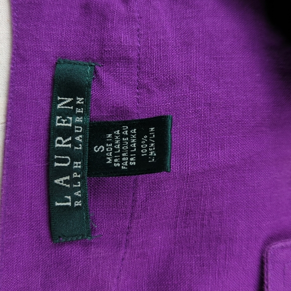 Ralph Lauren Linen Tunic-Style shirt - Picture 7 of 7